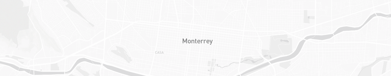 Mapa de Monterrey